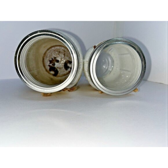 2 Ball Mason Jars Hand Painted Summer Bicycle Sunflowers 32oz & 16oz With Bands - Picture 3 of 16